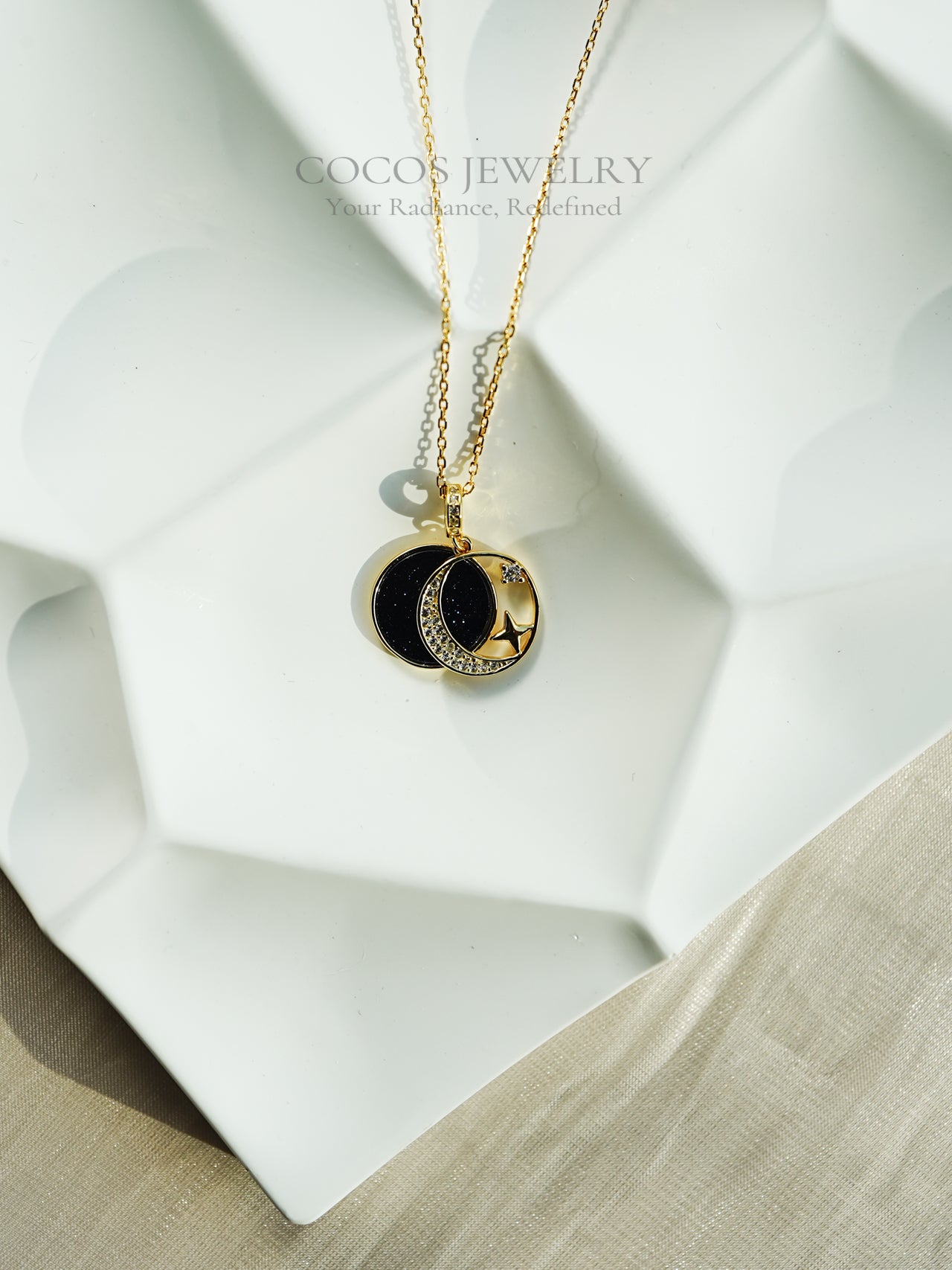 Star Moon Necklace