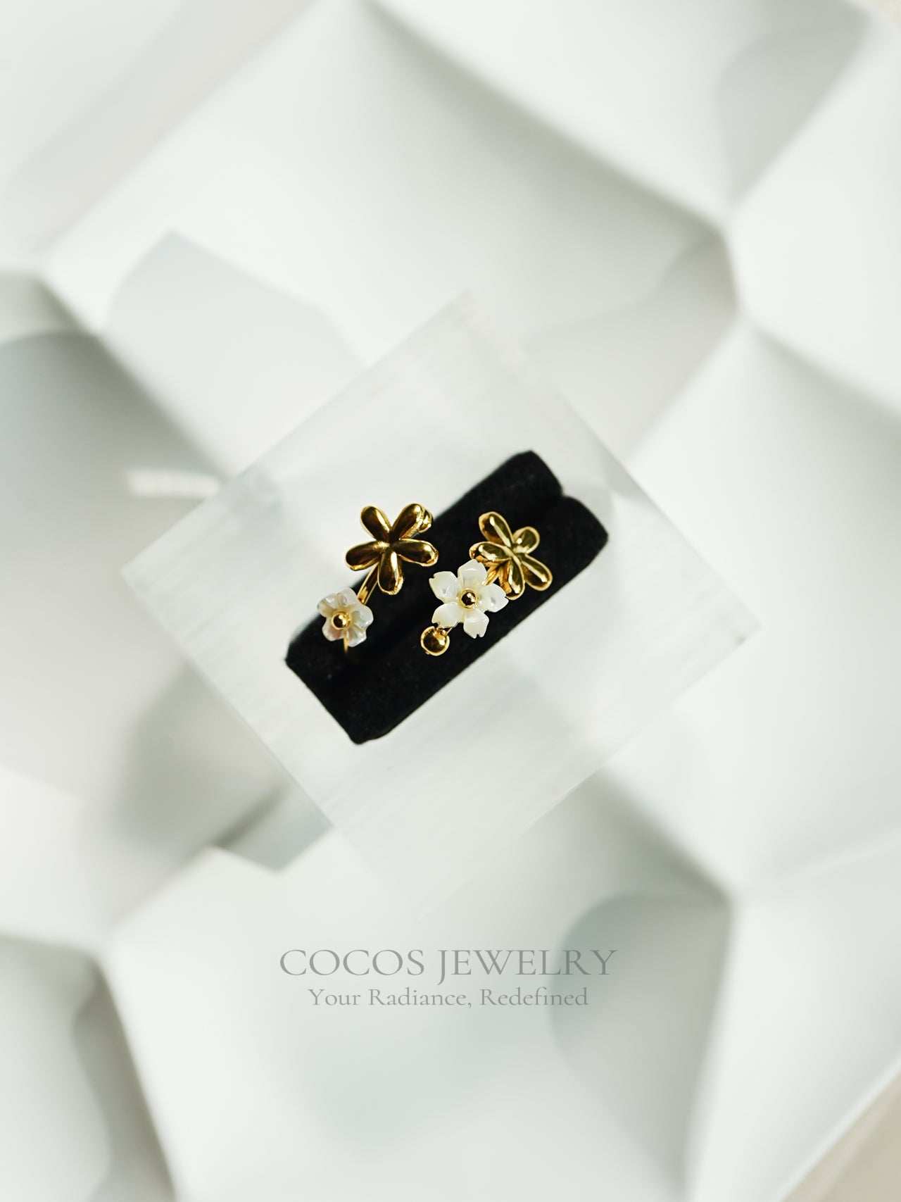 Personalized Flower Ring
