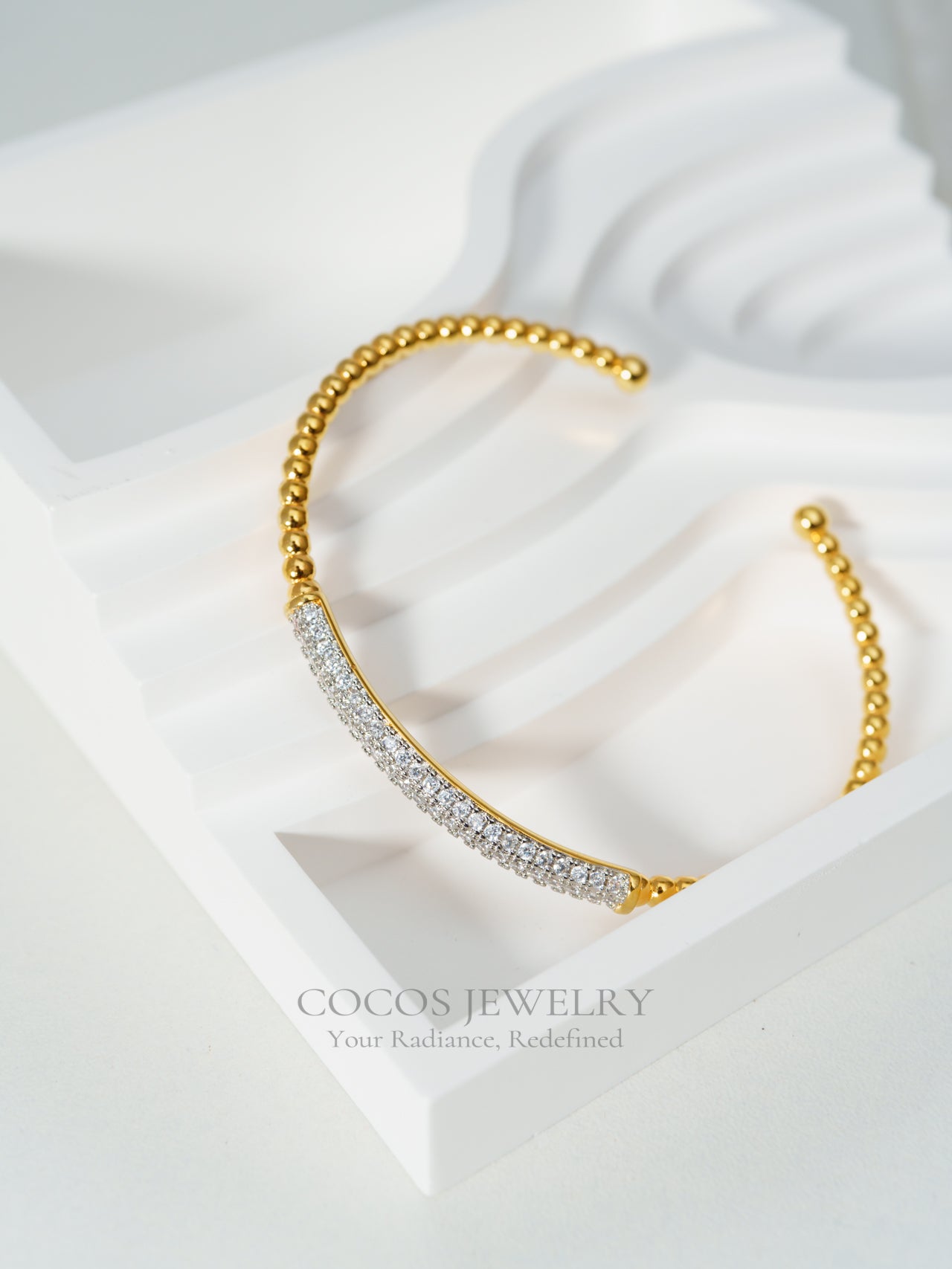Golden Diamond Bracelet