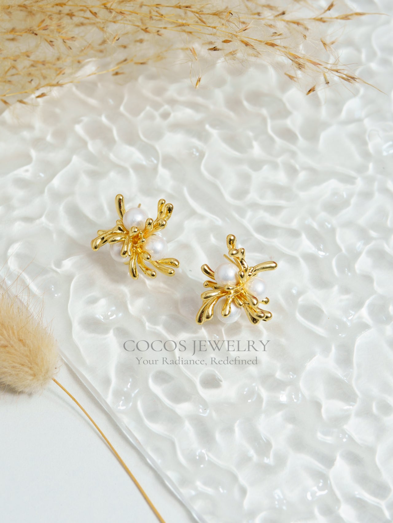 Firework Pearl Earrings