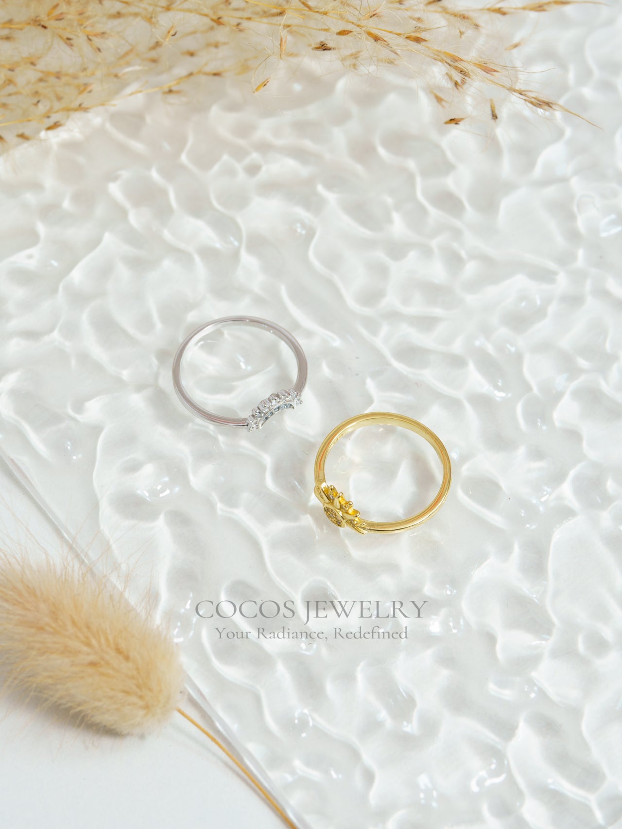 Sun Moon Couple Ring