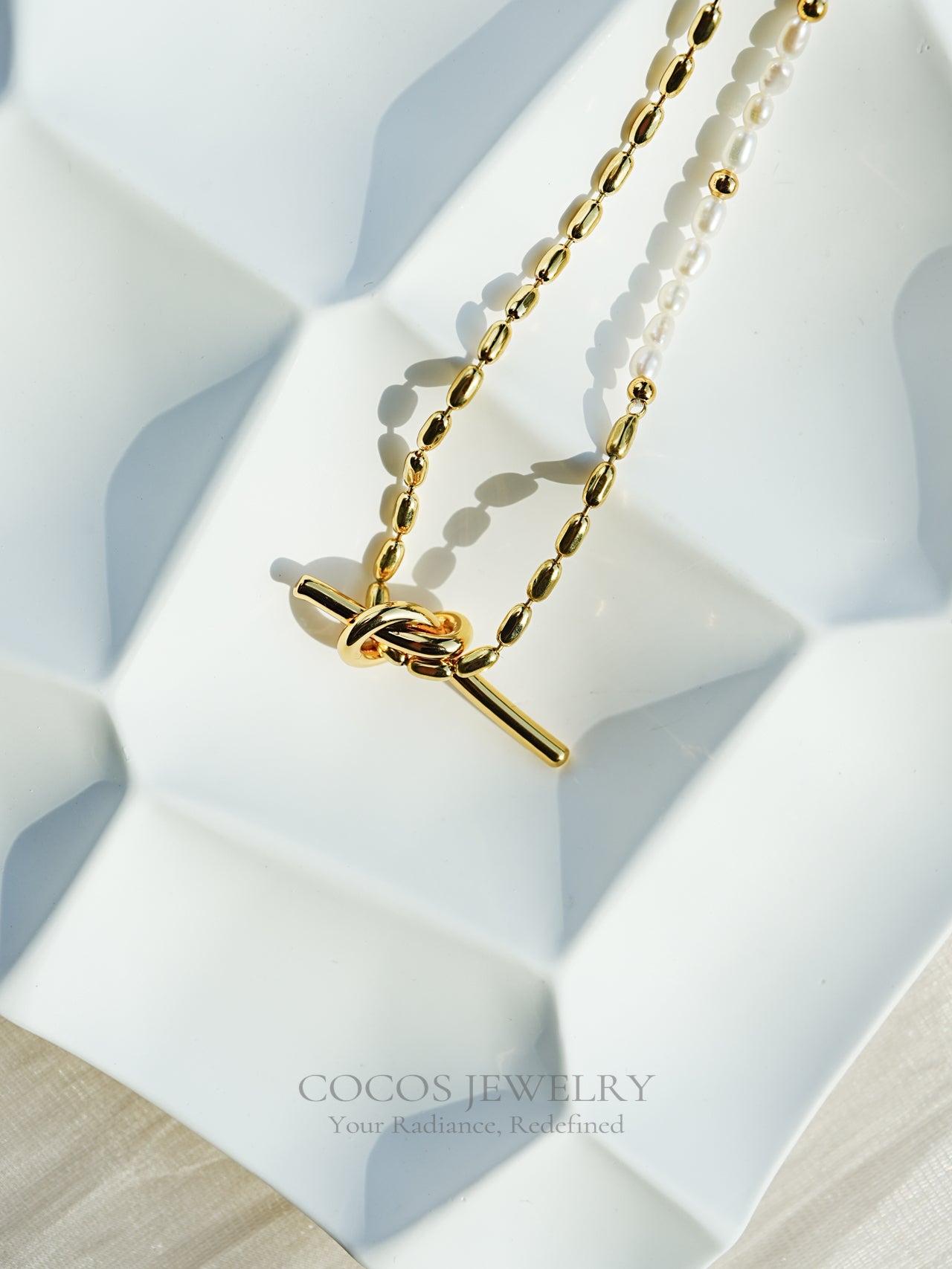 Conch Diamond Necklace
