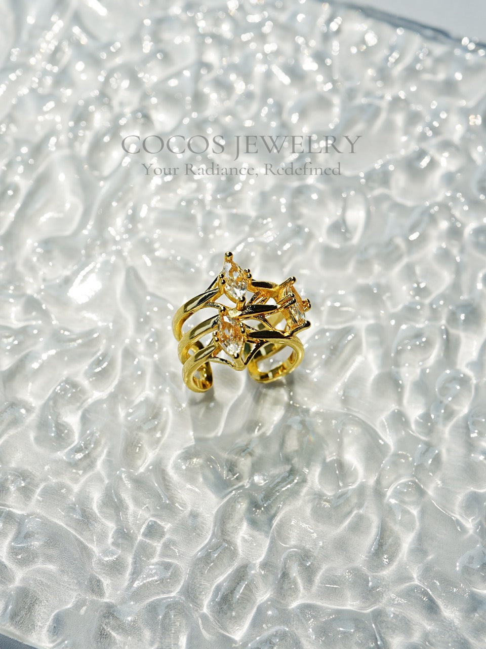 Multi-Layered Zirconia Ring