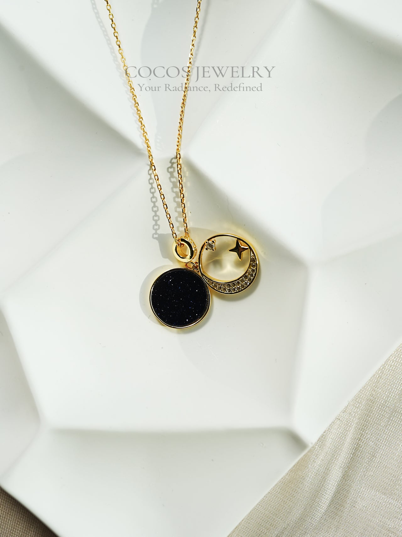 Star Moon Necklace