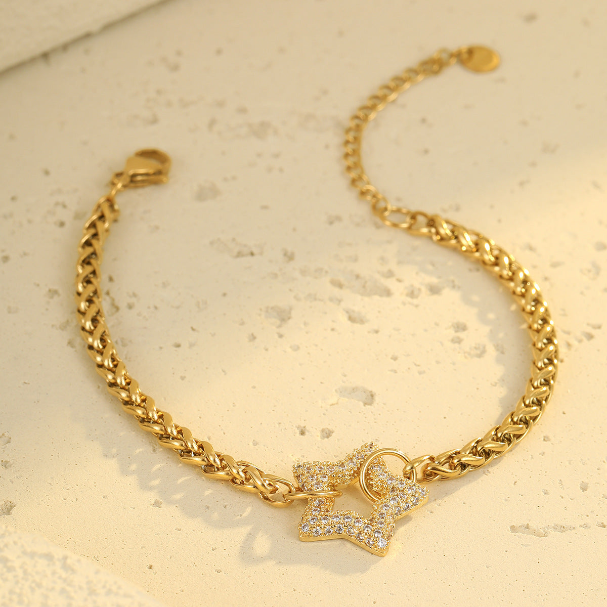 Gold Geometric Bracelet