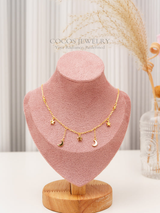 Star Moon Necklace