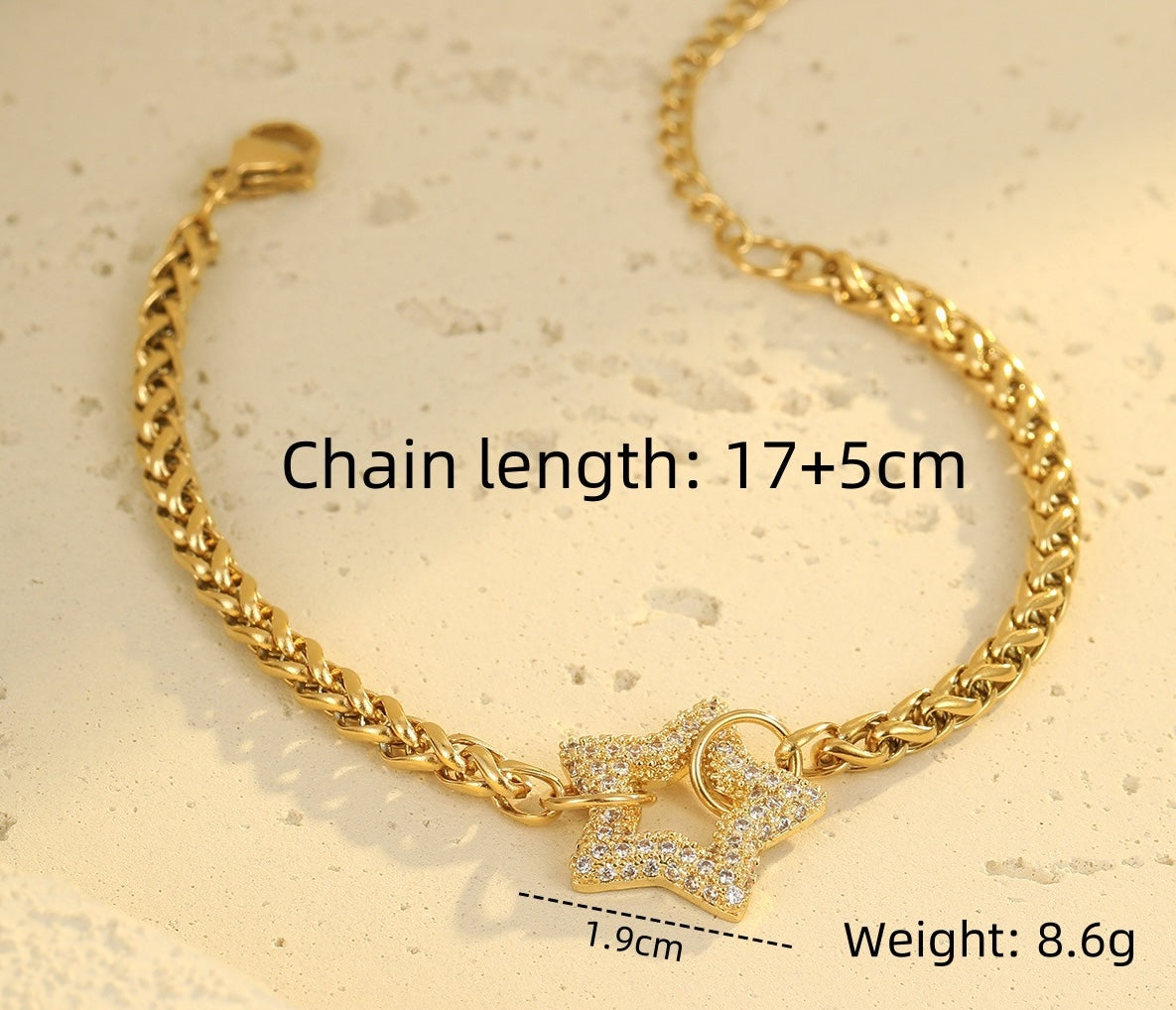 Gold Geometric Bracelet