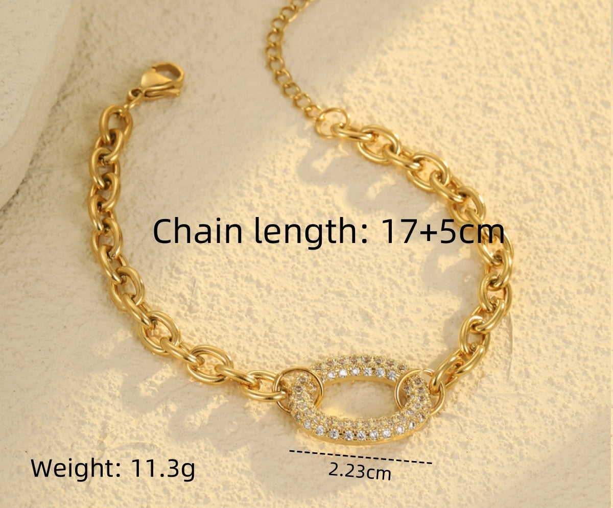Gold Geometric Bracelet