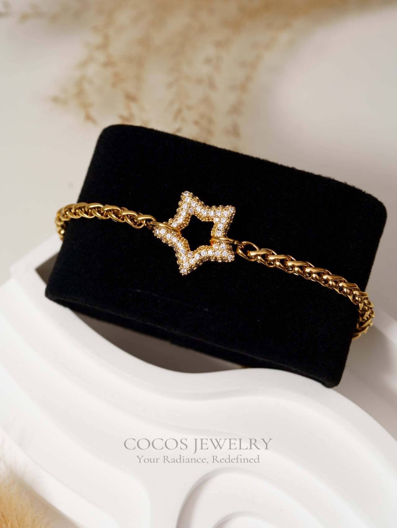 Gold Geometric Bracelet