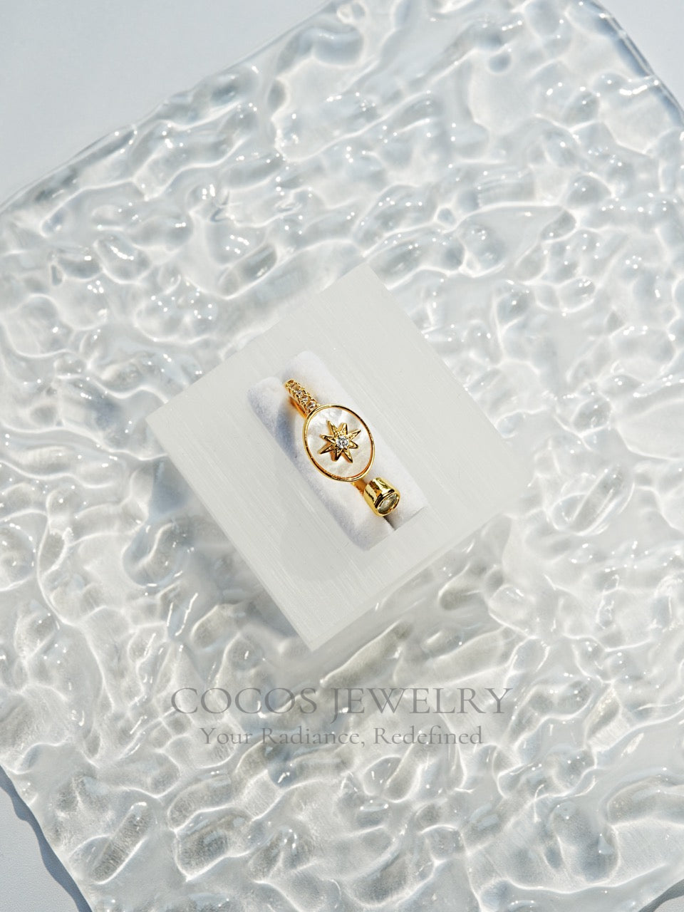 Seashell Star Ring