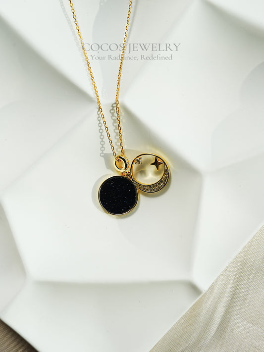 Star Moon Necklace